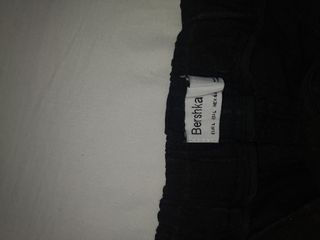 Pantalón Bershka negro cuadros