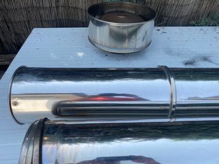 Lote de Tubos acero inoxidable - Chimenea