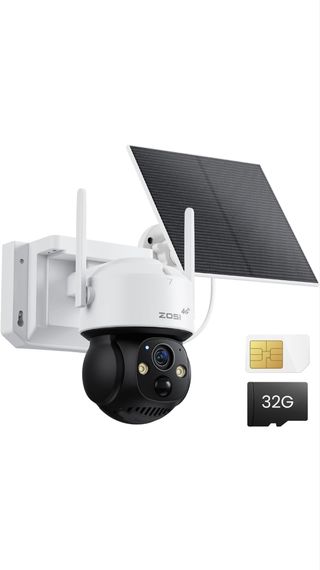 Cámara seguridad ZOSI 4G LTE solar