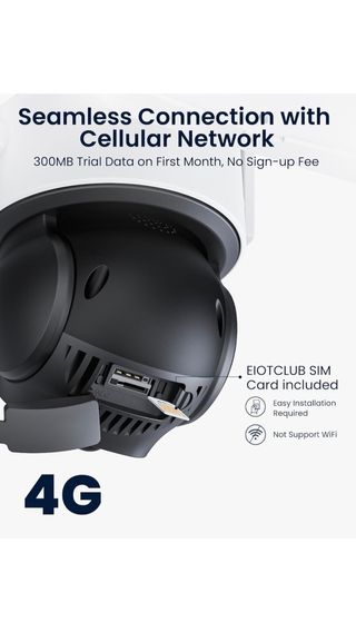 Cámara seguridad ZOSI 4G LTE solar