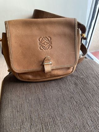 Bolso bandolera Loewe marrón