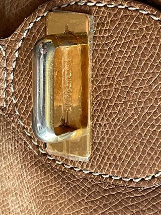 Bolso bandolera Loewe marrón