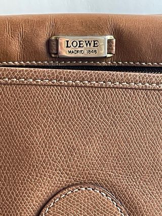 Bolso bandolera Loewe marrón