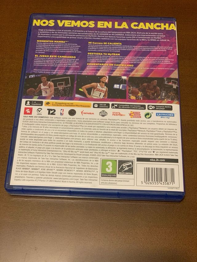 NBA2K24 PS5 Kobe Bryant Edition