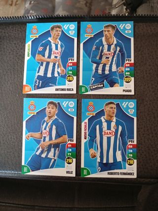 9 Cromos Adrenalyn RCD Espanyol 24-25