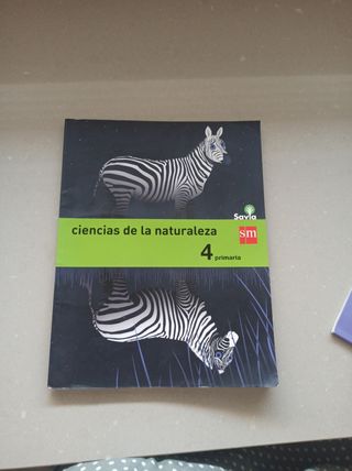 Ciencias de la naturaleza. 4 Primaria. Savia