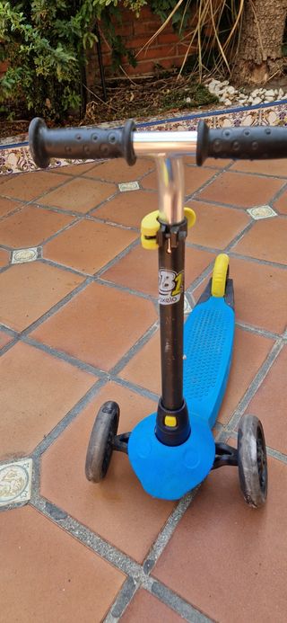 Monopatín infantil Decathlon azul
