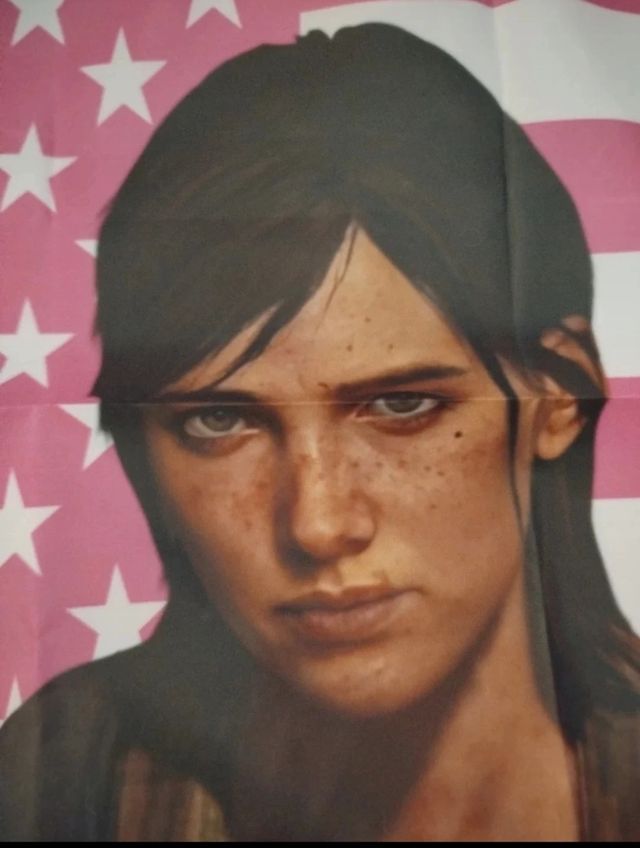Bandera Ellie The Last of Us 2. 60x90 cm