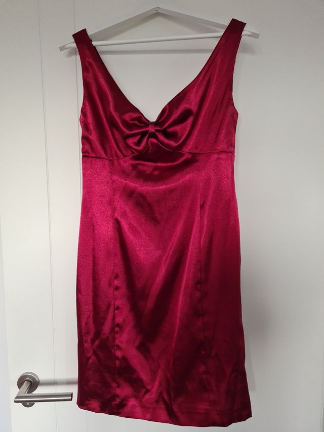 Vestido rojo fiesta corto