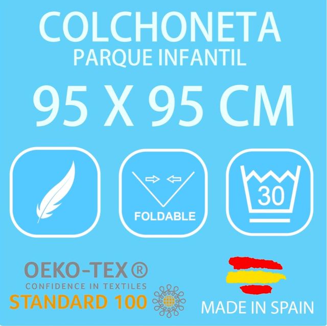 Parque infantil plegable más colchón