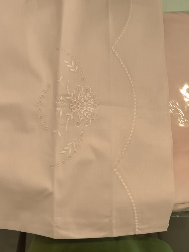 Juego cama 150x190, rosa, algodón