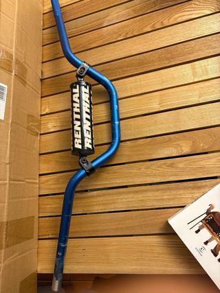 Manillar Renthal 607 azul