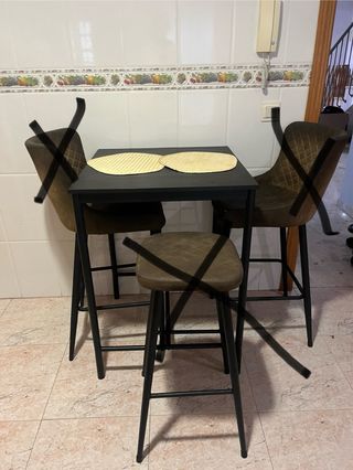 Mesa alta cocina -