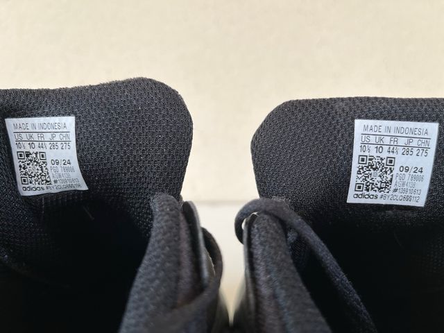 Deportivas Adidas negras talla 44