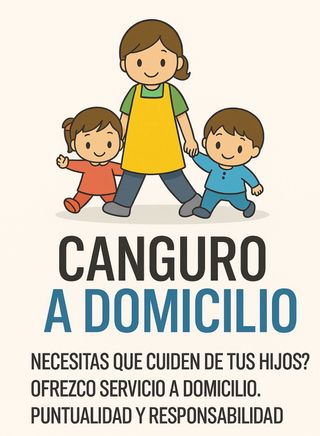 Se ofrece niñera con experiencia a domicilio