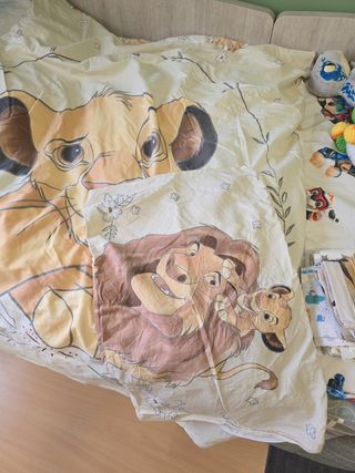 Sábanas Rey León - Cama individual