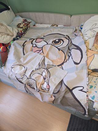 Sábanas Rey León - Cama individual