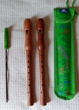 2 Flautas Hohner de Madera