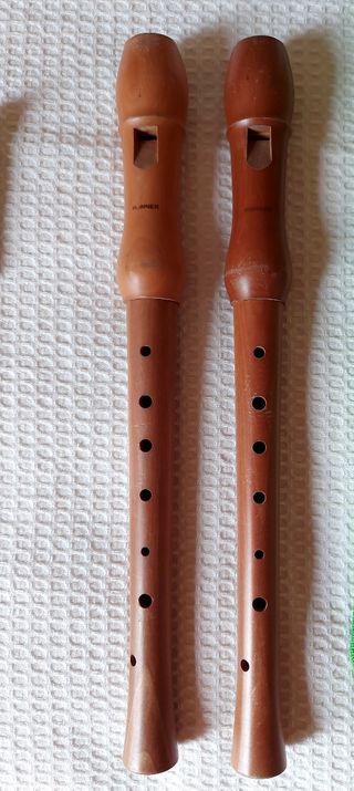 2 Flautas Hohner de Madera