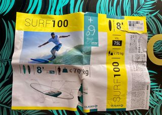 Tabla surf espuma 75L OLAIAN