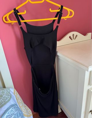 Vestido negro corto