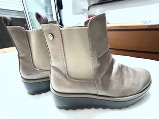 Botines marrones con plataforma
