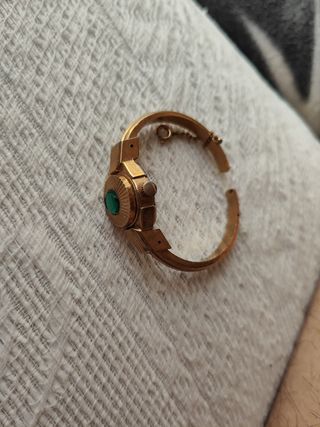 Reloj mujer antiguo dorado