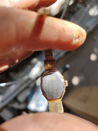 Reloj mujer antiguo dorado