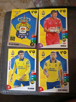7 Cromos Adrenalyn 2024-25 UD Las Palmas