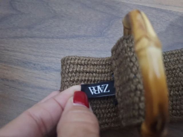 Cinturón Zara marrón 85cm - Nuevo