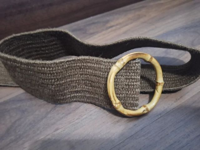 Cinturón Zara marrón 85cm - Nuevo