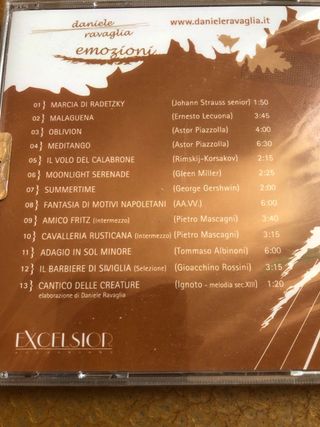 CD Daniele Ravaglia - Emozioni
