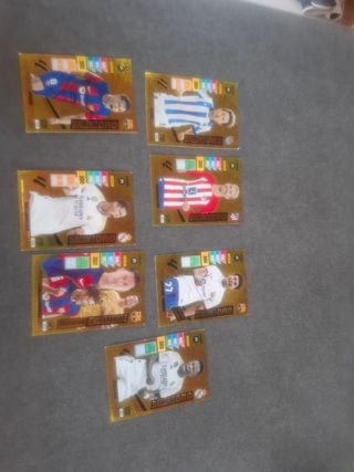 6 Cromos BalonOro Adrenalyn XL