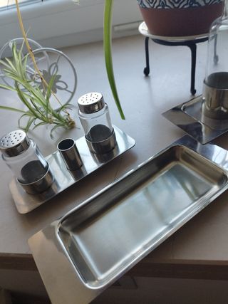 Set sale e pepe acciaio inox completo