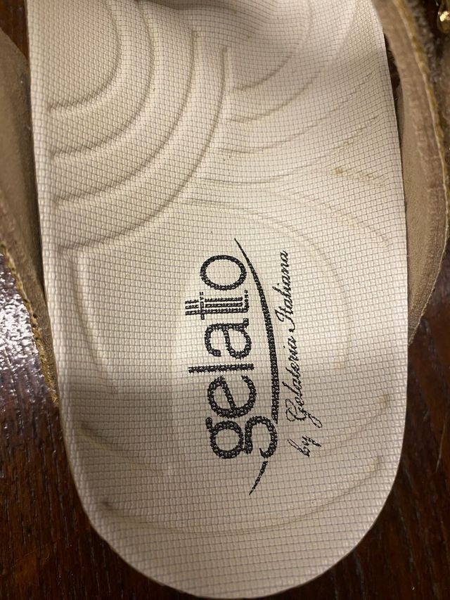 Infradito Gelato oro Tg 37-38