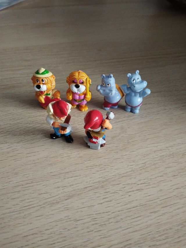 Lote de 6 Figuras Kinder Ferrero