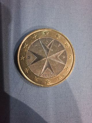 Moneda Malta 1€ Francia 2019