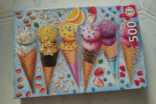 Puzzle Educa 500 piezas Helados