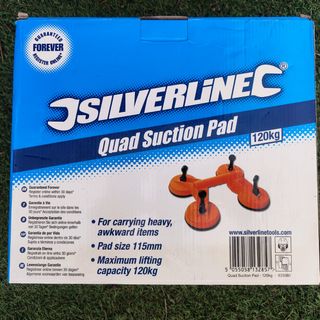Ventosa de vacío Silverline - 120kg