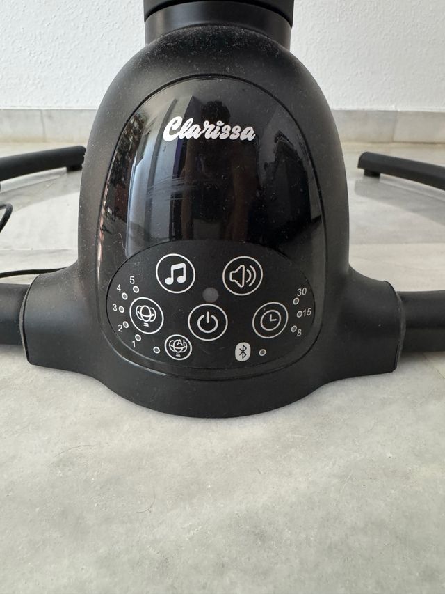 Silla mecedora bebé - Gris