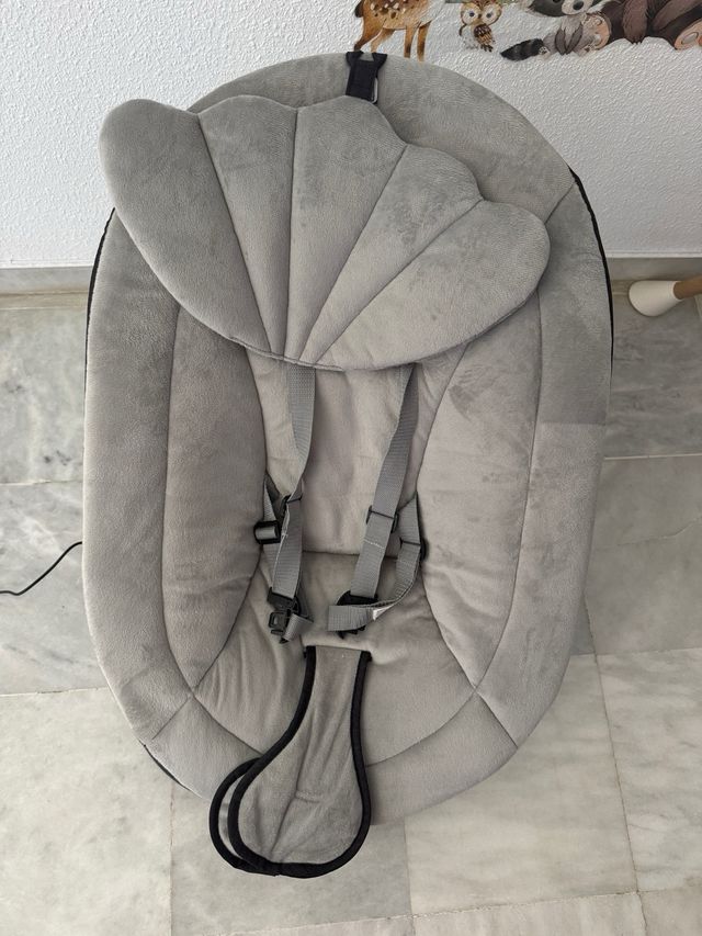 Silla mecedora bebé - Gris