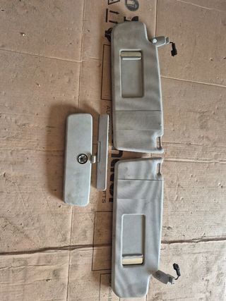 Parasoles VW Golf 4 + Espejo