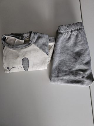 Mono y gorro bebé 12 meses