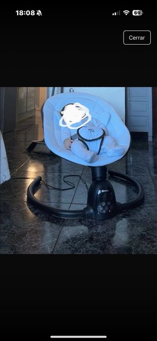 Hamaca bebé eléctrica