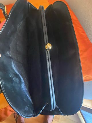 Borsa vintage pelle nera