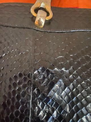 Borsa vintage pelle nera