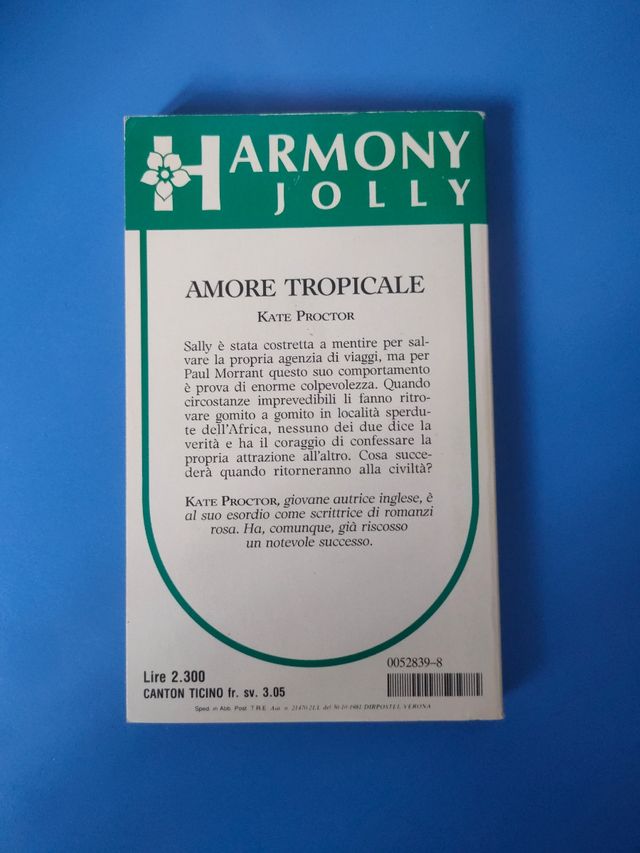 Libro AMORE TROPICALE - Kate Proctor