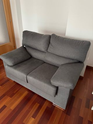 Sofá 2 plazas - Gris