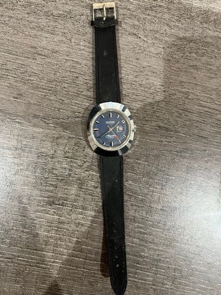 Reloj Mortima azul y plata