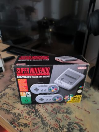 Super Nintendo Classic Mini - 20 juegos